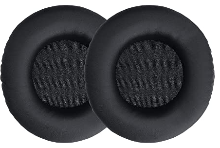 kwmobile Ear Pads Compatible with Pioneer HDJ 2000/1000/1500 Earpads - 2x Replacement for Headphones - Black