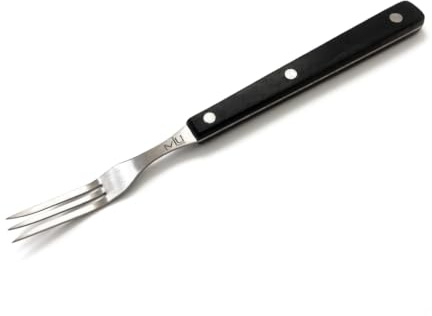 WALLFARM Granny Fork 25,4 cm 3 Zinken – Pro-Grade Edelstahl – hitzebeständige Grill-Fleischgabel – ideal zum Servieren, Kochen, Drehen, Braten, Zerkleinern, Grillen