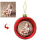 Personalisierte Weihnachtsbaumkugeln mit Foto,6cm/8cm Christbaumkugeln Fotoweihnachtskugeln, Weihnachtskugel für Weihnachten, Weihnachtsbaum,Weihnachtsdeko,Freunde