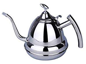 WXJLYZRCXK Wasserkocher 304 Edelstahl Wasserkocher, Kung Fu Tee Wasserkocher, Teekanne, Kaffeemaschine, Milchkanne, Induktionskocher Wasserkocher, Wärmflasche, 1,2L Wasserkocher,2L,2L