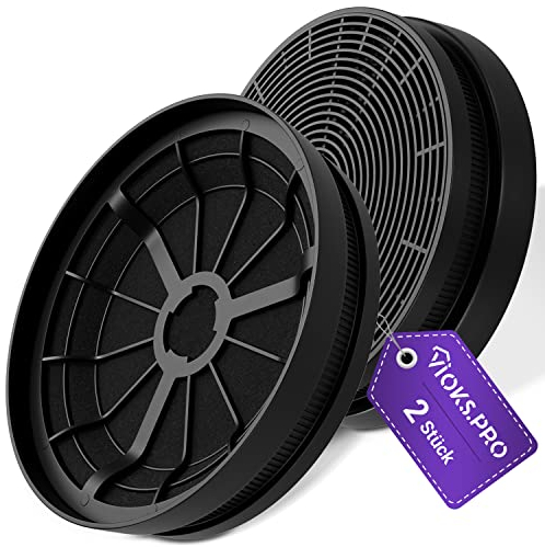 Vioks.pro 2Stk Dunstabzugshaube Kohlefilter Ersatz für Respekta MIZ0023N 175mmØ, Aktivkohlefilter Dunstabzugshaube Respekta MIZ 0023 Umlufthaube