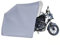 NOWLIN Capannone per parcheggio per Moto Garage semiautomatico in Acciaio Inossidabile Pieghevole Capannone per Esterno Semplice Adatto per Giardino Esterno (C 2.6)