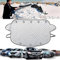 Couverture Pare Brise Voiture, Pare Brise Protection Couverture épaisse Magnétique Protege Pare Brise Givre Hiver Bâche Voiture Anti Gel Universelle de Pare Protection pour Voiture,SUV 178 * 124CM