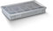 TOX assortimento plastica robusta, 9 scomparti, suddivisione fissa, scatola di smistamento per lo stoccaggio chiaro di piccoli pezzi grazie al coperchio trasparente, impilabile, grigio, 094900909