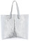 Abro Leather Quantiko Shopper 48 Hours Silver