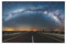 Milky-Way Naturstraßen-Poster, Leinwand, Wandkunst, Schlafzimmer-Poster, Wohnzimmer-Dekor, Poster für Zimmer, ästhetisch, Sport, Büro, Zimmer, Wohnheim, Dekoration, Geschenke, Ölgemälde, ungerahmt, 20