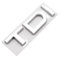 SANNIFA Auto Emblem Aufkleber für Audi A3 A4 A5 A6 A7 A8 Q2 Q3 Q5 Q7 Q8 TDI,Autoaufkleber Kühlergrill Front Motorhaube Kofferraum 3D Logo Heckklappen Buchstaben Selbstklebende Ersatz Dekoration