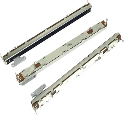 REIUAFWYGV Travel 100MM Single Direct-Slip Potentiometer B10K Round feet Shaft Length 8mm T-axis