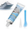 Allony Mastic, Silicone Blanc, Mastic Multi Usage Marine, Mastic Adhésif Marin pour Bateau, Bateau, Yacht, 100ml