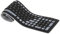 BELLIFFY Tastiera Wireless Silicone Flessibile e Pieghevole 107 Tasti Impermeabile Senza Batteria Compatibile Con PC e OS