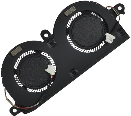 LPUK Ventilador de enfriamiento de CPU de repuesto compatible con Dell XPS 13 7390
