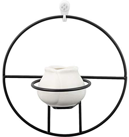 KAILIKETIY Wand-blumentopf Aus Keramik Hängend Im Europäischen Stil Für Home Dekoration Simulation Pflanze Blumentopf Wand-Ornament Einfach Zum Aufhängen An Wänden Und Zäunen