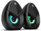 OROW Computer Speakers, PC Speakerswith Various Colorful LED, Stereo 2.0 RGB Speakers for pc/desktop/Monitor/Laptop,10W gaming speakers for monitor,3.5mm Aux,USB-Powered(S208)