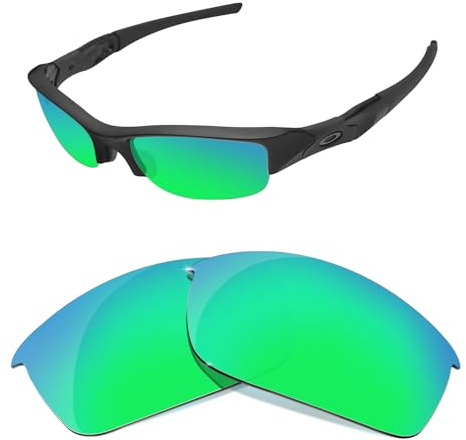 HiCycle2 Replacement Sunglass Lenses for Oakley Flak Jacket Sunglasses Mirror Polarized -Multi Options
