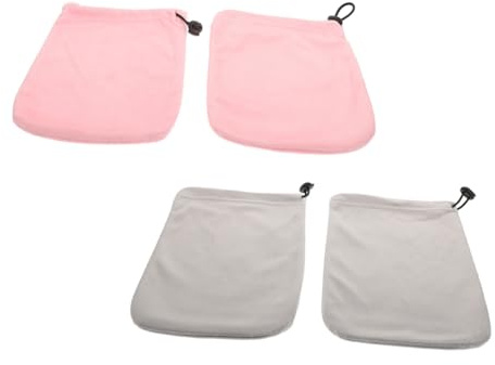 GALPADA 2paare Paraffin-manikürhandschuh Wachshandschuh Frotteehandschuh Paraffin-badehandschuh Paraffinwachshandschuhe für Warmbadetherapie Bequeme Baumwollhandschuhe für Kosmetikstudios