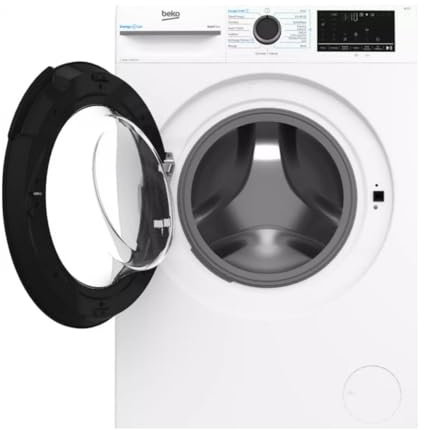 Lave linge hublot Beko BM3WFU410211B 10 Kg