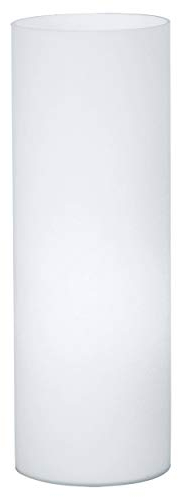 Eglo 81828 Tischleuchte Geo Glas mit Schalter, weiß