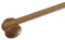 Liedeco Cafehausstange, Scheibenstange 12 mm Holz | 1 Stück - natur | L 60 cm