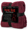 Snug Rug Sofaüberwurf Decke Sofa Kuscheldecke Decke Fleecedecke - Original Luxury Hochwertige Sherpa Werfen Warm Fleece Couchdecke Sofadecke 127 x 178cm (Plum)