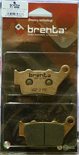 Brenta Bremsbeläge Sinter Moto für Alfer VRE 125 4 Stroke, VR 250 Enduro, Aprilia