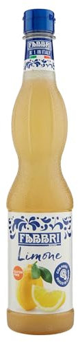 Fabbri Sirope de Limón 560 ml con 25% Jugo Natural