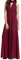 Damen Frauen Elgant V-Ausschnitt Brautjungfernkleid Infinity Abendkleid Geknotetem Multiway Rückenfrei Neckholder Cocktailkleid # Burgund XL