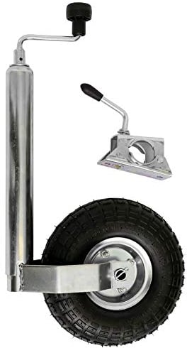 150 kg Stützrad luftbereift 260 x 85 mm inkl. Klemmhalter