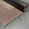STORESDECO Alfombra vinilica de Tejido Trenzado Premium de Alta Gama Lavable Antideslizante Alfombras vinilicas Resistentes para Salon Cocina habitacion baño Pasillo Color Marrón Claro 200x290 cm