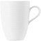 Seltmann Weiden Taza Beat con asa Taza de Porcelana Blanca 350 ml