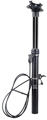 MiOYOOW Fahrrad Sattelstütze, Sattelstütze Gefederte 30,9/31,6x440mm Einstellbare Sattelstütze AL7075 für MTB Rennrad BMX