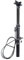 MiOYOOW Fahrrad Sattelstütze, Sattelstütze Gefederte 30,9/31,6x440mm Einstellbare Sattelstütze AL7075 für MTB Rennrad BMX