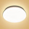 FTL LED Deckenleuchte Flach Rund Warmweiss 3000K Deckenlampe 15 W = 90 W Äquivalent CRI>80+ 1500 LM Für Küche Badezimmer Schlafzimmer Wohnzimmer Flur Bad Keller Balkon Ø26cm