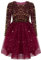 iEFiEL Mädchen Prinzessin Kleid Festlich Hochzeit Langarm Weihnachtskleid Kinder Glitzer Partykleid Festzug Tüll Kleidung Pailletten Ballkleid Rot Glitzer 146-152