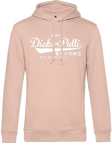 Bio Kapuzen-Pullover: Dicker Pulli - Lustiger Pullover - Lustiges Geschenk für Männer und Frauen - Hoodie mit Spruch - Lustiger Apres Ski Pullover Pulli - Unisex Hoodie (XL Soft Rose)