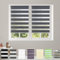 Dachfenster Rollo Verdunkelungsrollo, 80 x 180 cm 100% Verdunkelung Sonnenschutz Verdunkelungsrollo Klemmrollo Thermorollo, mit Bohren für Fenster, Dunkelgrau