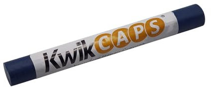 KwikCaps Furniture Repair Crayons - Scratch Restore & Touch-Up Marker, Wax Stick Crayons for Stains, Scratches, Wood Floors, Furniture, Solid Wood, Worktops, Melamine Boards - Tyrolean Blue