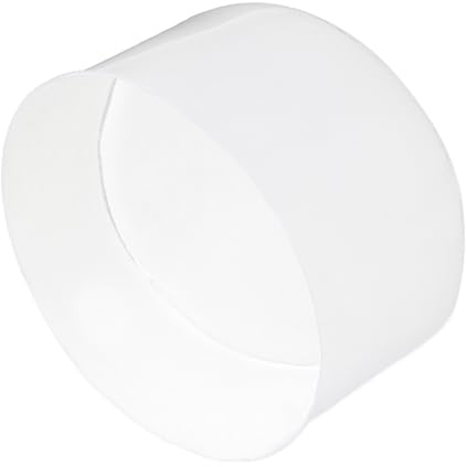 QUARKZMAN 2 Stück Gummikappen 90 mm Gummi Endkappe Rund Schutzkappen Pfostenkappe Abdeckkappen Zaunpfosten Endspitze Kappen für Rohr Gartenstühle Tischbeine Möbelfüße Gleiter, Klar