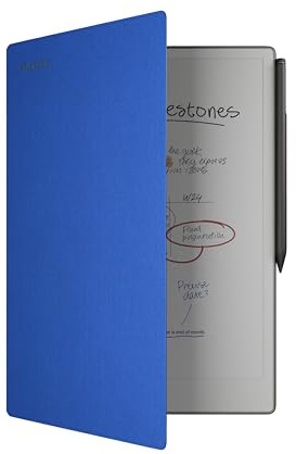 reMarkable Book Folio | Housse polymère pour Tablette reMarkable Paper Pro | Cobalt