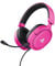 Trust Gaming Headset GXT 498P Forta Offiziell Lizenziert für Playstation 5, PS4 / PS5 Headset, 1,2 m Kabel, 50mm-Treiber, 3D Audio, Abnehmbares Mikrofon, Verstellbare Over-Ear Kopfhörer, Rosa