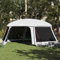 Brokky 4100633 Pool Tent with Removable Fly & Mesh Walls Grey 670x590 cm Hot Tub Spa Pop Up Canopy Cover and Camping Shelter