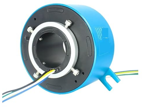 DOMOJT Slip ring 6 wires/12 wires with hole size 40mm, OD 86mm Through Hole Slip Rings(6 WIRES 10A)