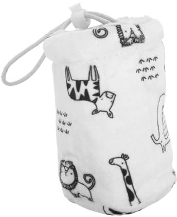 LRXIYODE Housse de Biberon Isolante en Protège-Biberon Décoratif Lavable Pratique pour Voyager Matériau pour Garçon et Housse à Main