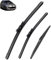 DdaiXQ Limpiaparabrisas Parabrisas para Peugeot 307 2005-2007 2006, Limpia Parabrisas Delanteras Y Traseras Coche Escobilla Limpiaparabr