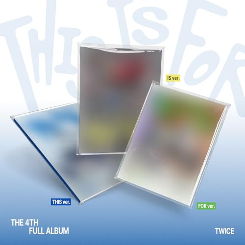 【3種セット】TWICE 4th Album THIS IS FOR