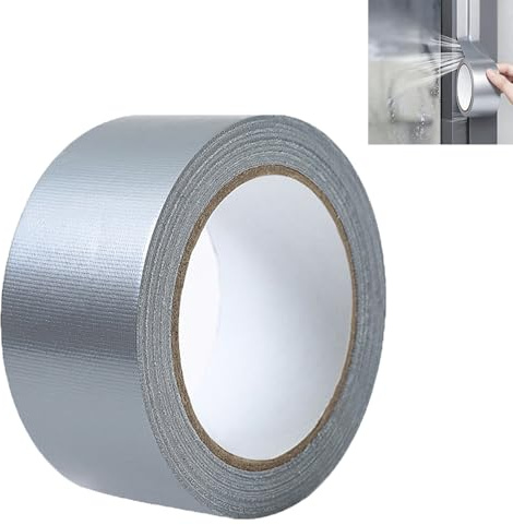 Smaoqingji Cinta Aislante Termica Burlete Autoadhesivo - 1 Unidad, Plateada, Contra la Intemperie Cintaer, Apta Para su uso en Diferentes Ventanas, Marcos de Puertas, Cocinas y Lugares Similares