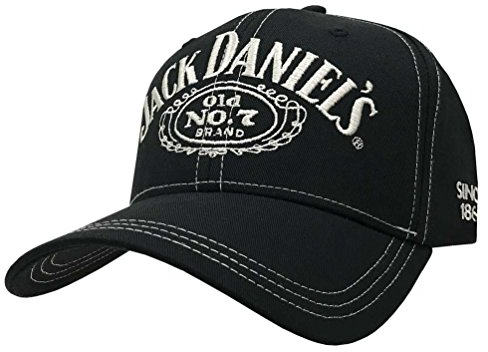 Jack Daniel's Cap JD77-G, Black Jack Daniels, Basecap, Mütze O/S New