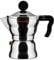 Alessi AAM33 / 1 - Design-Espresso-Kaffeemaschine, Aluminiumgehäuse, Griff und Knopf aus Thermoplastischem Harz, 1 Tasse, Silber