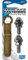 Custom Accessories 93362 Diebstahlschutz Nummernschild Bullet Style Verschluss