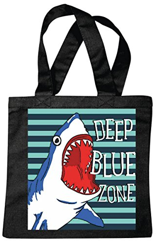 Reifen-Markt Tasche Umhängetasche WEIßER HAI HAIFISCH RAUBFISCH DEEP BLUE ZONE HAI HAIFISCH SHARK ATTACK WEIßER HAI KATZENHAI SANDHAI TIGERHAI Einkaufstasche Schulbeutel Turnbeutel in Schwarz
