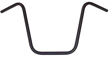 Highway Hawk Lenker Apehanger 41cm hoch / 1 / Motorrad, Chopper, Cruiser/schwarz matt/TÜV